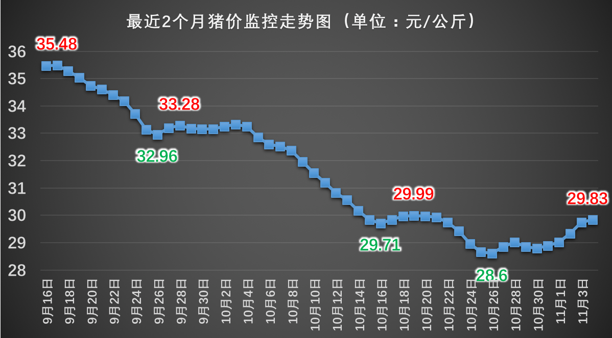 十一月最新豬價行情深度解析